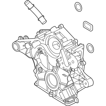 Ford LC3Z-6019-C Cover - Cylinder Front