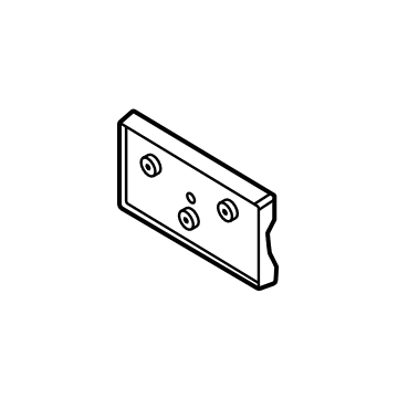 Ford LK9Z-17A385-AA Bracket - License Plate