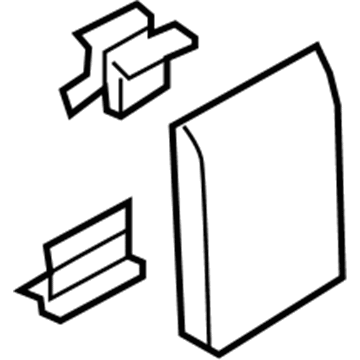 Mercury 8L8Z-7806024-AJ Door Assembly - Glove Compartment