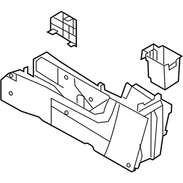Mercury 9L8Z-78045A36-EA Panel Assembly - Console