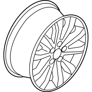 Ford BT4Z-1007-C Wheel Assembly