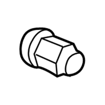 Ford 6L2Z-1012-BA Nut - Wheel