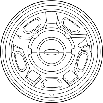 Ford BC3Z-1015-C Wheel Assembly