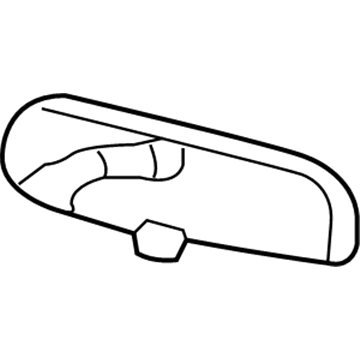 Ford 6U5Z-17700-A Mirror Assembly - Rear View - Inner
