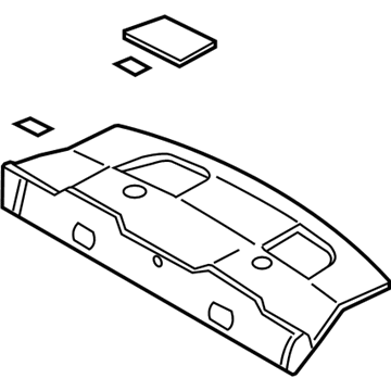 Ford 6R3Z-6346668-CA Panel Assembly - Rear Package