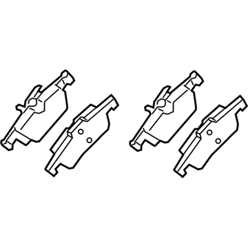 Ford GN1Z-2200-E Pad - Brake