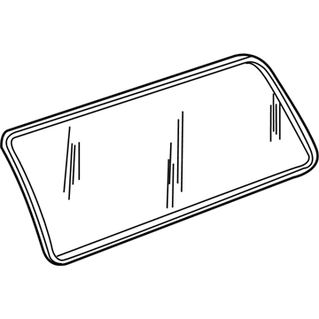 Ford 6C2Z-1529726-AA Window Assembly - Side