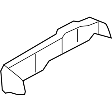 Mercury 5F9Z-7462186-BAC Shield Assembly