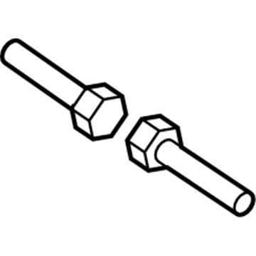 Ford 5F9Z-7463022-AA Track Assembly Pin 5F9Z-7463022-AA Ford Track Assembly Pin Illustration 1 of 1