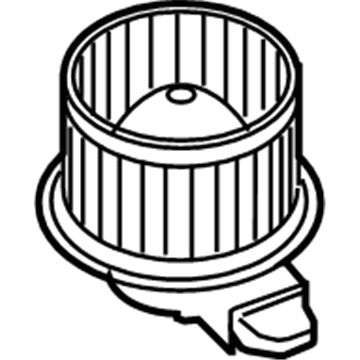 Ford DG1Z-19805-D Fan And Motor Assembly