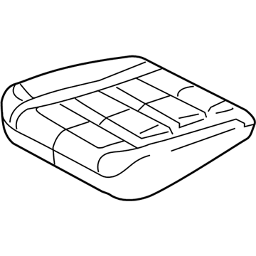 Ford 5F9Z-7462900-AAB Cover Assembly - Seat Cushion