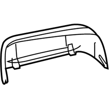Ford 7C3Z-17D742-A Cover - Mirror Housing