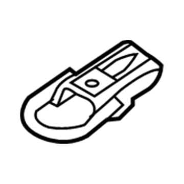 Ford FL3Z-17A954-E Hook - Towing - Rear