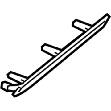 BE8Z-13E002-AA Ford Trim Molding Illustration 1 of 1