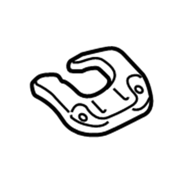 Ford BE8Z-54045F38-A Reinforcement Beam Bracket, Passenger Side BE8Z-54045F38-A Ford Reinforcement Beam Bracket, Passenger Side Illustration 1 of 1