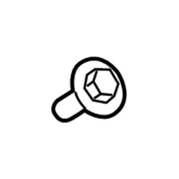 Ford -W707628-S424 Screw