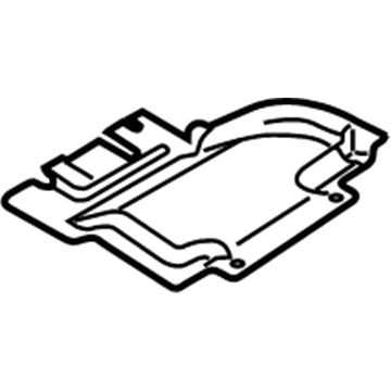 Ford BE8Z-54046A24-A Insulator BE8Z-54046A24-A Ford Insulator Illustration 1 of 1
