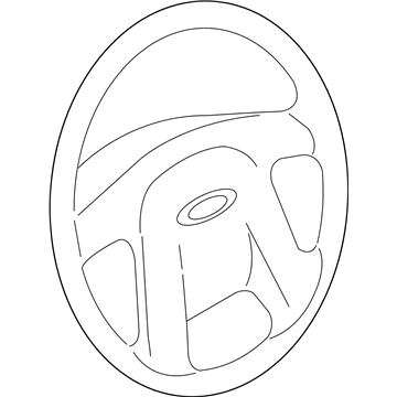 Ford 7M6Z-78043B13-BA Wheel Assembly - Steering Air Bag