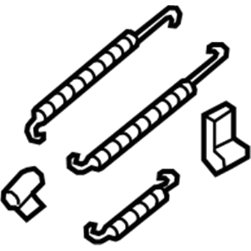Ford DC3Z-2069-A Kit - Brake Shoe Hold Down