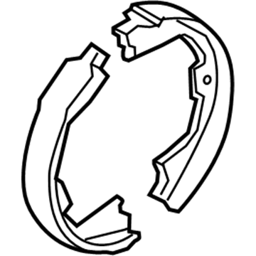 Ford DC3Z-2648-A Kit - Parking Brake Linings