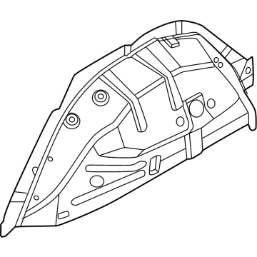 Lincoln R2TZ-5827886-A Inner Wheelhouse
