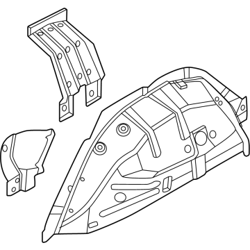 Lincoln R2TZ-5827886-A Inner Panel Assembly