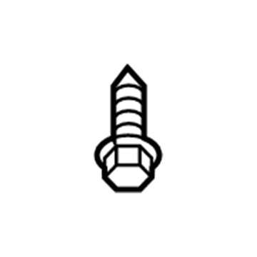 Ford -W502660-S424 Screw