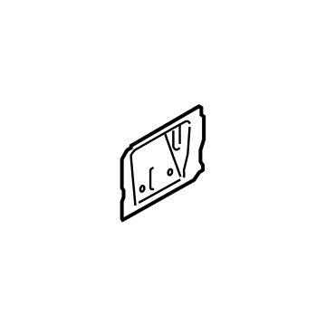 Ford KK3Z-6127971-A Reinforcement - Body Side Rear