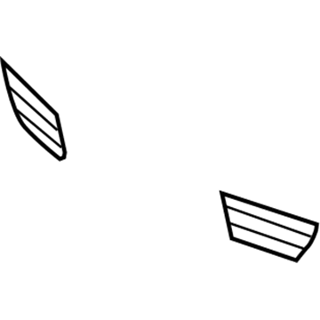 Lincoln 8A5Z-17K945-AB Grille - Bumper
