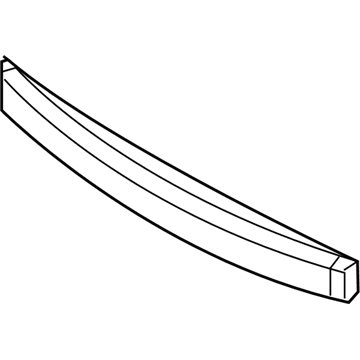 Lincoln DG1Z-17757-A Bumper Assembly - Front