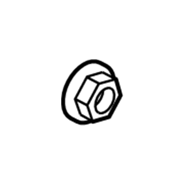Ford -W710084-S439 Nut - Adjusting Screw