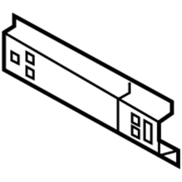 Ford F81Z-2610129-AA Panel - Body Rocker - Rear