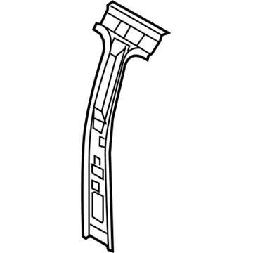 Ford 8C3Z-2624301-A Pillar Assembly - Center B Pillar