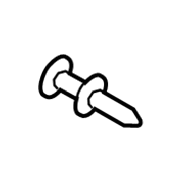 Ford -W705436-S300 Rivet - Plastic