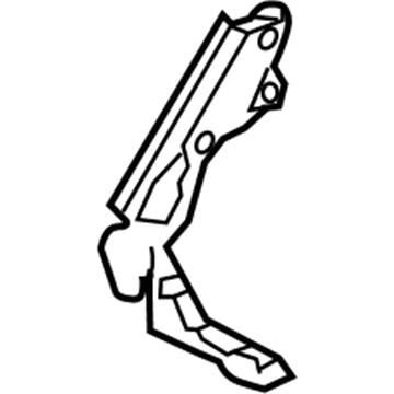 Lincoln 6L2Z-16796-AA Hinge Assembly - Hood