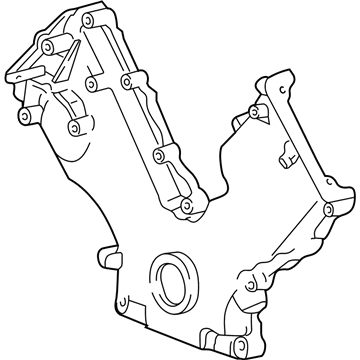 Ford F65Z-6019-AB Cover - Cylinder Front