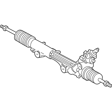 Lincoln XW4Z-3504-JBRM Remanufactured Rack - Steering Gear