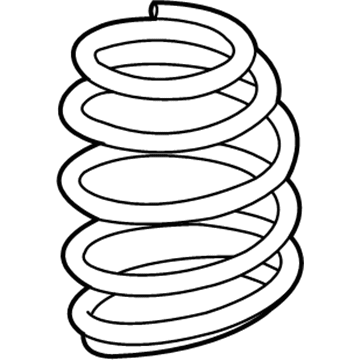 Ford BE8Z-5310-A Spring - Front