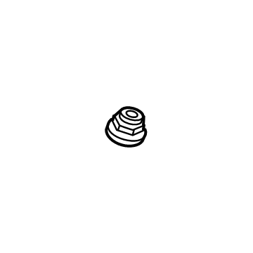 Ford -W520101-S442 Nut - Flanged
