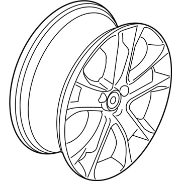 Ford CJ5Z-1007-E Wheel Assembly