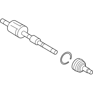 Ford 7T4Z-3A427-C Shaft - Front Axle