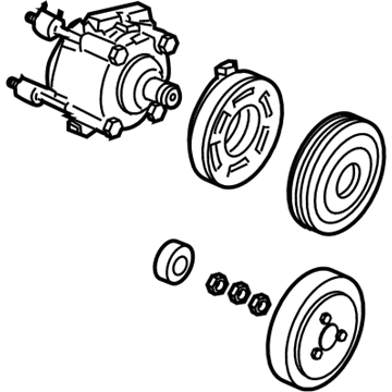 Lincoln 5W1Z-19V703-AA Compressor Assembly