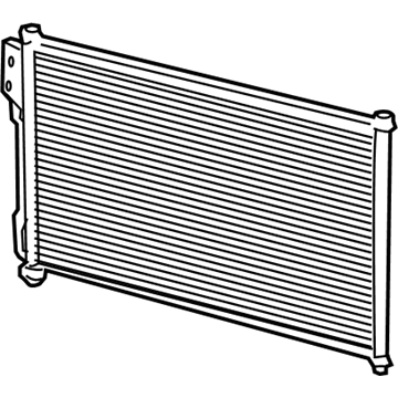 Lincoln EU2Z-19712-B Condenser Assembly