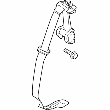 Ford ML3Z-16611B64-BC Seat Belt Assembly
