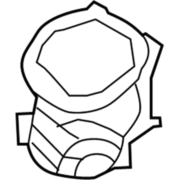 Ford DL3Z-19A618-A Duct - Air