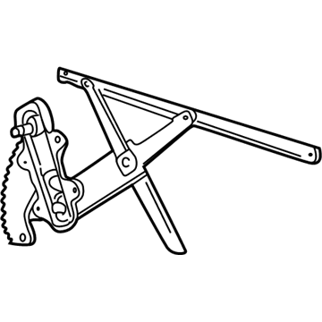 Ford 3L2Z-7823208-AA Regulator - Window - Less Motor