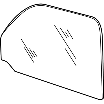 Ford F57Z-7821410-A Glass