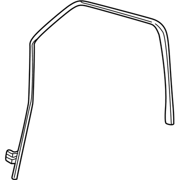 Ford 1L5Z-3521546-AAA Run - Door Glass