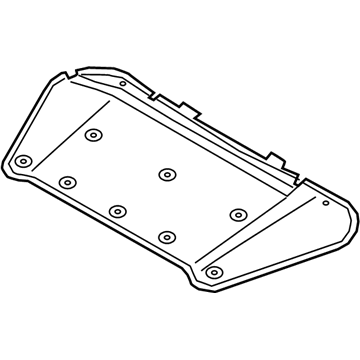 Ford LJ6Z-16738-B Insulator - Hood