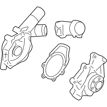Ford EU2Z-8501-D Pump Assembly - Water